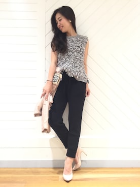 「CARRANO（カラーノ）のアイテム」を使った、doudou_ebiさん（レディース・166cm）の秋コーディネート