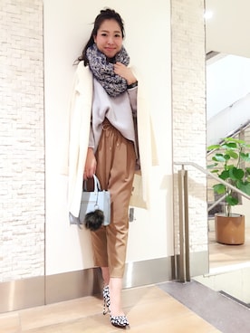 「スヌード」｜doudou_ebiさん（レディース・166cm）の秋コーディネート