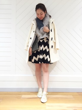 「Viflan（ヴィフラン）のアイテム」を使った、doudou_ebiさん（レディース・166cm）の秋コーディネート