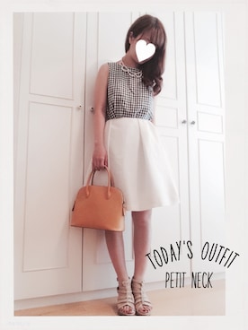 「Te chichi（テチチ）のアイテム」を使った、haushinkaさん（レディース・157cm）の夏コーディネート