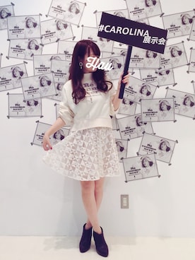 「FREE'S MART（フリーズマート）のアイテム（ブーティ）」を使った、haushinkaさん（レディース・157cm）の冬コーディネート