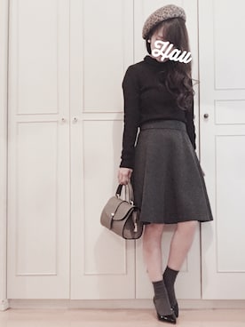 haushinkaさん(レディース・157cm)の冬コーディネート