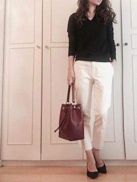 haushinkaさん（レディース・157cm）の冬コーディネート