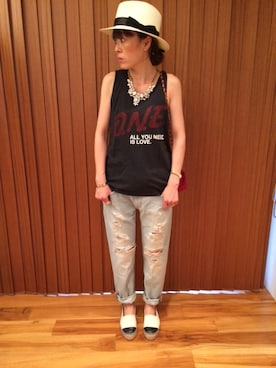 細井多恵さんのコーディネート