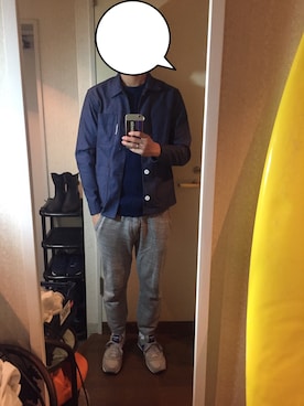 「CHEVRE（シェーブル）のアイテム」を使った、shunさん（メンズ・175cm）の春コーディネート