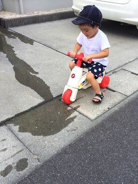 はり☻さん（キッズ・90cm）の夏コーディネート