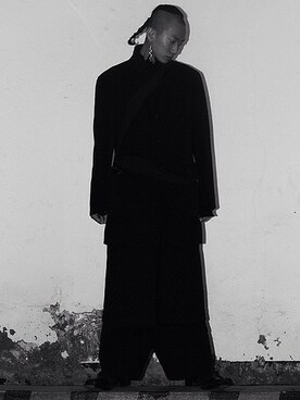 「Yohji Yamamoto（ヨウジヤマモト）のアイテム（ベスト）」を使った、gomongさん（メンズ・176cm）の春コーディネート