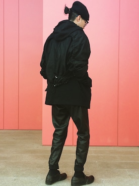 「gomong」｜gomongさん（メンズ・176cm）の春コーディネート