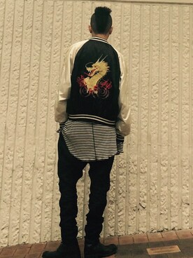 「A1923 A DICIANNOVEVENTITRE （-）のアイテム」を使った、gomongさん（メンズ・176cm）の夏コーディネート