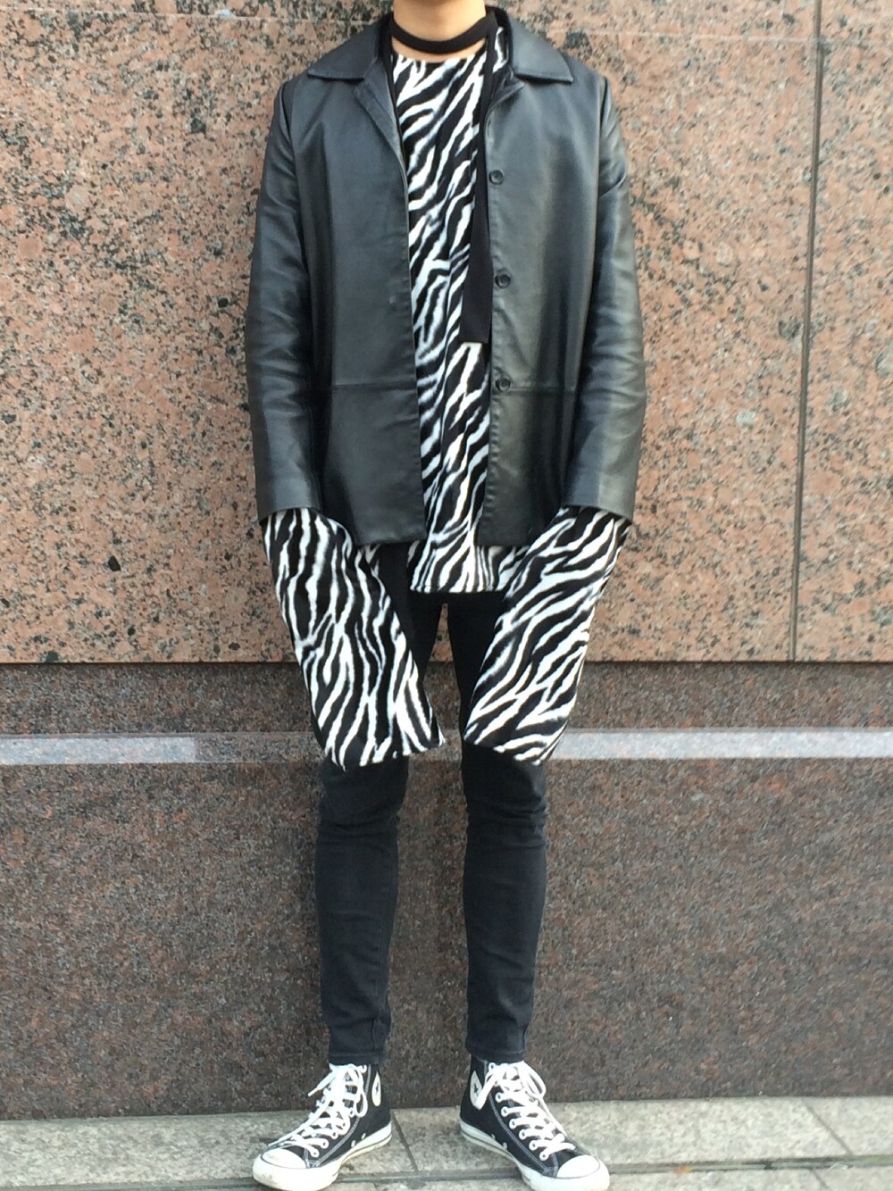 「ootd、daily look」｜「Handmadeのアイテム（シャツ/ブラウス、その他）」を使った、gomongさん（メンズ・176cm）の冬コーディネートの1枚目の写真