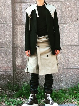 「gomong」｜gomongさん（メンズ・176cm）の春コーディネート