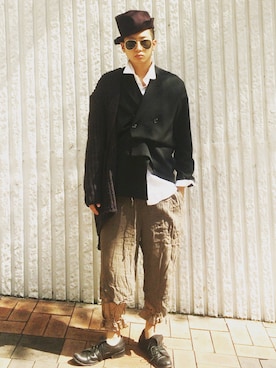 「gomong」｜gomongさん（メンズ・176cm）の春コーディネート