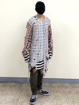 「gomong」｜gomongさん（メンズ・176cm）の春コーディネート
