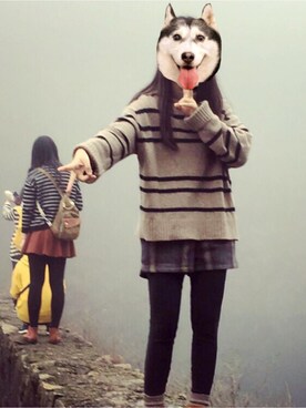 「no brand（ノーブランド）のアイテム（その他、その他）」を使った、mango_goさん（レディース・151cm）の秋コーディネート