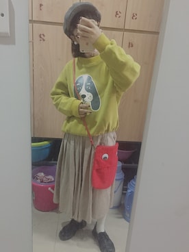 「no brand（ノーブランド）のアイテム（その他、その他）」を使った、mango_goさん（レディース・151cm）の秋コーディネート