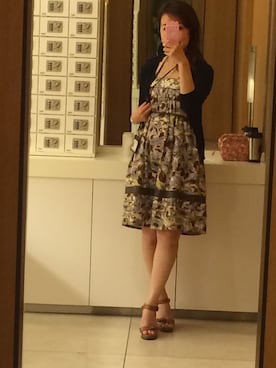 「Marc by Marc Jacobs（マークバイマークジェイコブス）のアイテム（サンダル）」を使った、えり子りんさん（レディース・158cm）の夏コーディネート