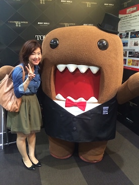 「Marc by Marc Jacobs（マークバイマークジェイコブス）のアイテム（パンプス）」を使った、えり子りんさん（レディース・158cm）の秋コーディネート
