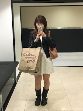 えり子りんさんの（TOPSHOP | トップショップ）を使ったコーディネート