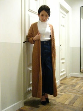 mihoさん（レディース・157cm）の秋コーディネート