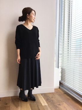 mihoさん（レディース・153cm）の秋コーディネート