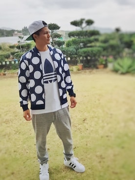 「アイテム（ジャージ）」を使った、ちさん（メンズ・167cm・20代）の冬コーディネート