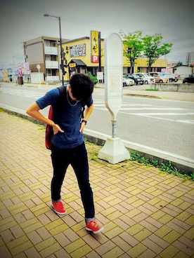 「ABAHOUSE（アバハウス）のアイテム」を使った、Rickyさん（メンズ・173cm）の夏コーディネート