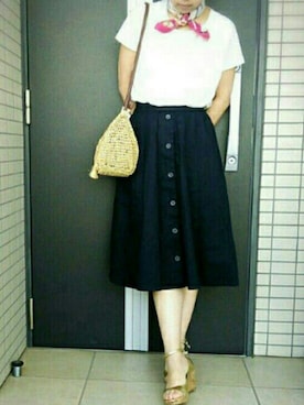 P-Kanさん(レディース・160cm)の春コーディネート