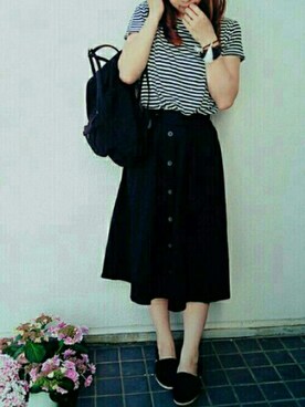 P-Kanさん(レディース・160cm)の春コーディネート