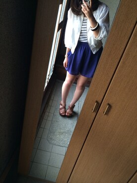 しゃもじさん（レディース・156cm）の春コーディネート