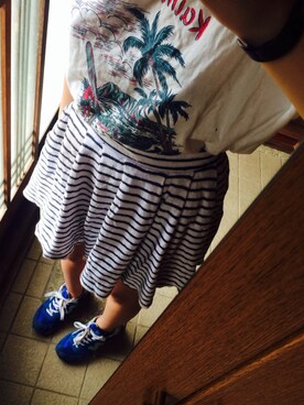 しゃもじさん（レディース・156cm）の夏コーディネート