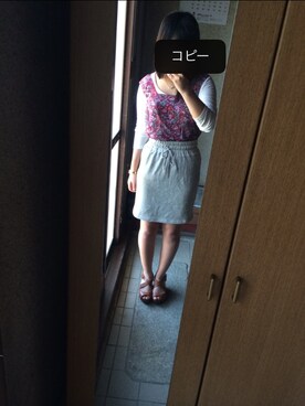 しゃもじさん(レディース・156cm)の夏コーディネート