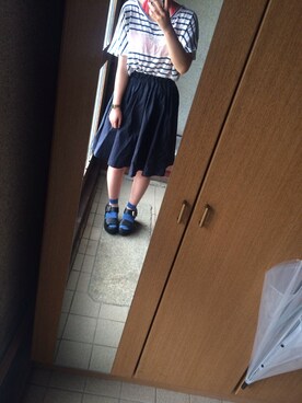 しゃもじさん（レディース・156cm）の夏コーディネート