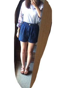 しゃもじさん（レディース・156cm）の夏コーディネート
