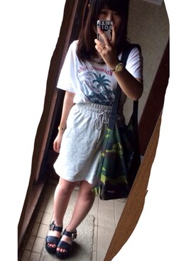 しゃもじさん（レディース・156cm）の夏コーディネート