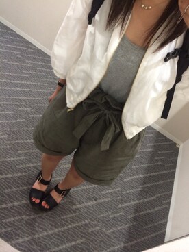 しゃもじさん（レディース・156cm）の夏コーディネート