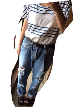 しゃもじさん（レディース・156cm）の夏コーディネート