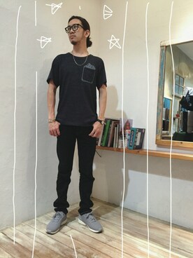 BRUNTJETさん(メンズ・181cm)の夏コーディネート