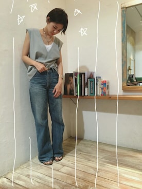 BRUNTJETさん（レディース・158cm）の夏コーディネート