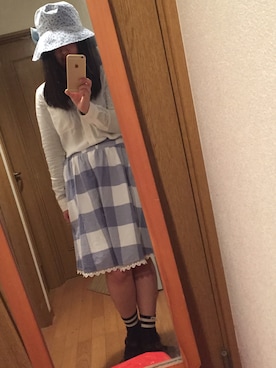 「しまむらコーデ」｜みうさん（レディース・155cm）の春コーディネート