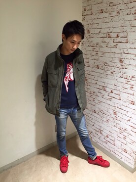 Shota Suzukiさん(メンズ・178cm)の冬コーディネート