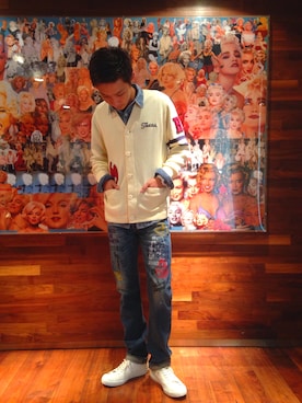 Shota Suzukiさん（メンズ・178cm）の秋コーディネート