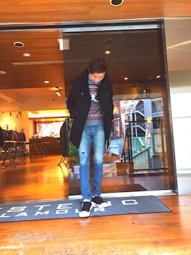 Shota Suzukiさん（メンズ・178cm）の秋コーディネート