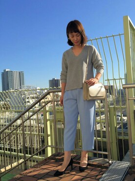 「アダムエロペ」｜reikaさん（レディース・163cm）の冬コーディネート