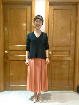 「アダムエロペ」｜reikaさん（レディース・163cm）の冬コーディネート