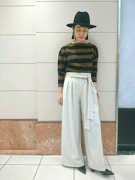 「アダムエロペ」｜reikaさん（レディース・163cm）の秋コーディネート