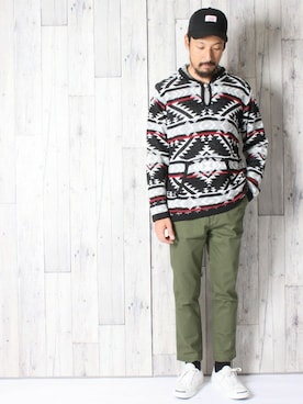 「CONVERSE（コンバース）のCONVERSE コンバース ジャック パーセル / JACK PURCEL（スニーカー）」を使った、中山　直さん（メンズ・174cm）の秋コーディネート