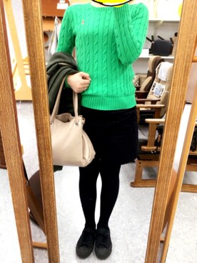 「rag & bone（ラグアンドボーン）のアイテム（スカート）」を使った、w...kさん（レディース・156cm）の春コーディネート