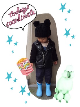 yunchangさん（キッズ・80cm）の秋コーディネート