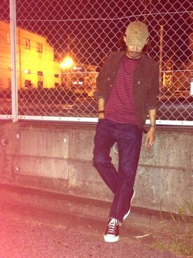 Naoki_Sakumaさん（メンズ・181cm）の秋コーディネート