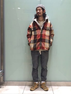 Naoki_Sakumaさん（メンズ・181cm）の冬コーディネート